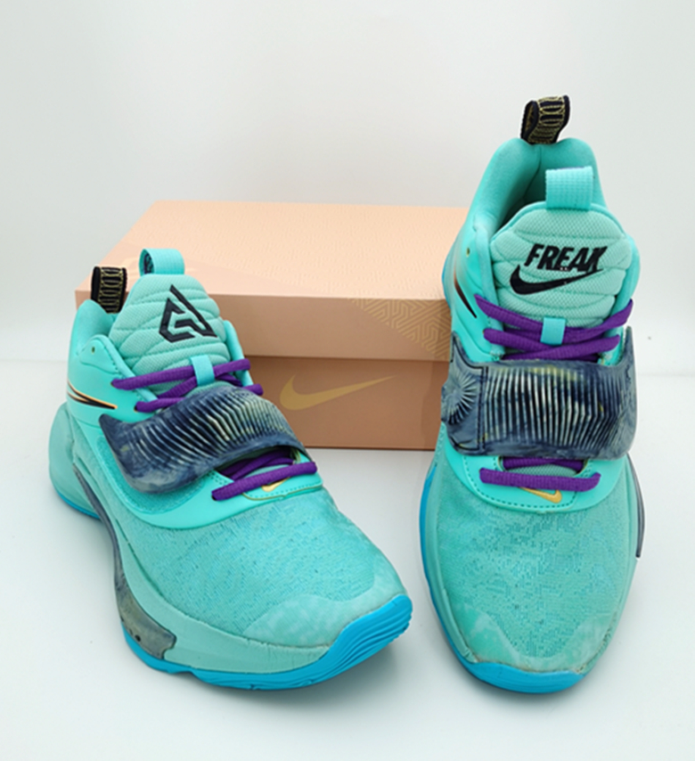 Nike Air Freak 3 Jade Blue Purple Shoes